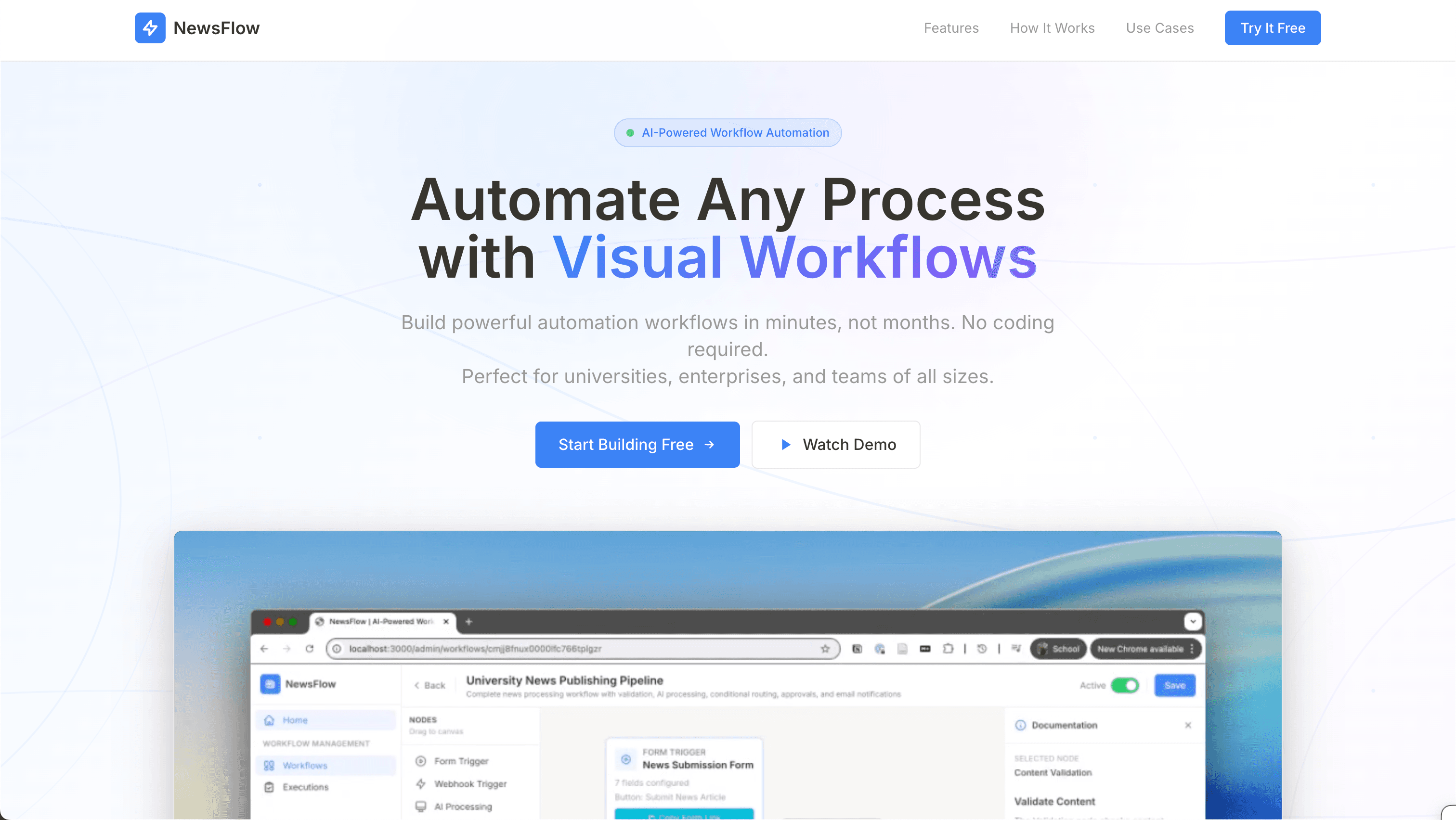 Workflow Automation System - Image 1